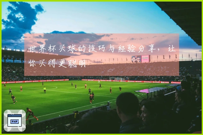 世界杯买球的技巧与经验分享，让你买得更聪明