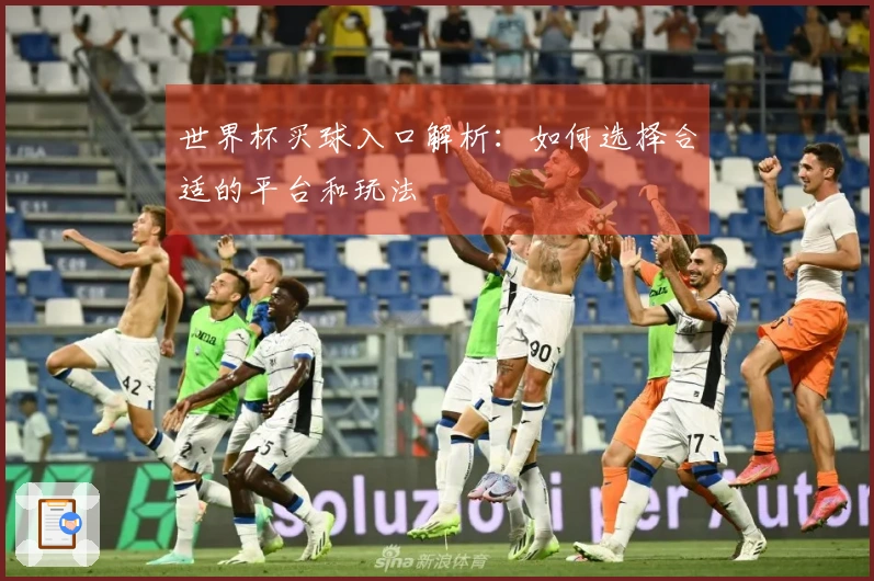 世界杯买球入口解析：如何选择合适的平台和玩法